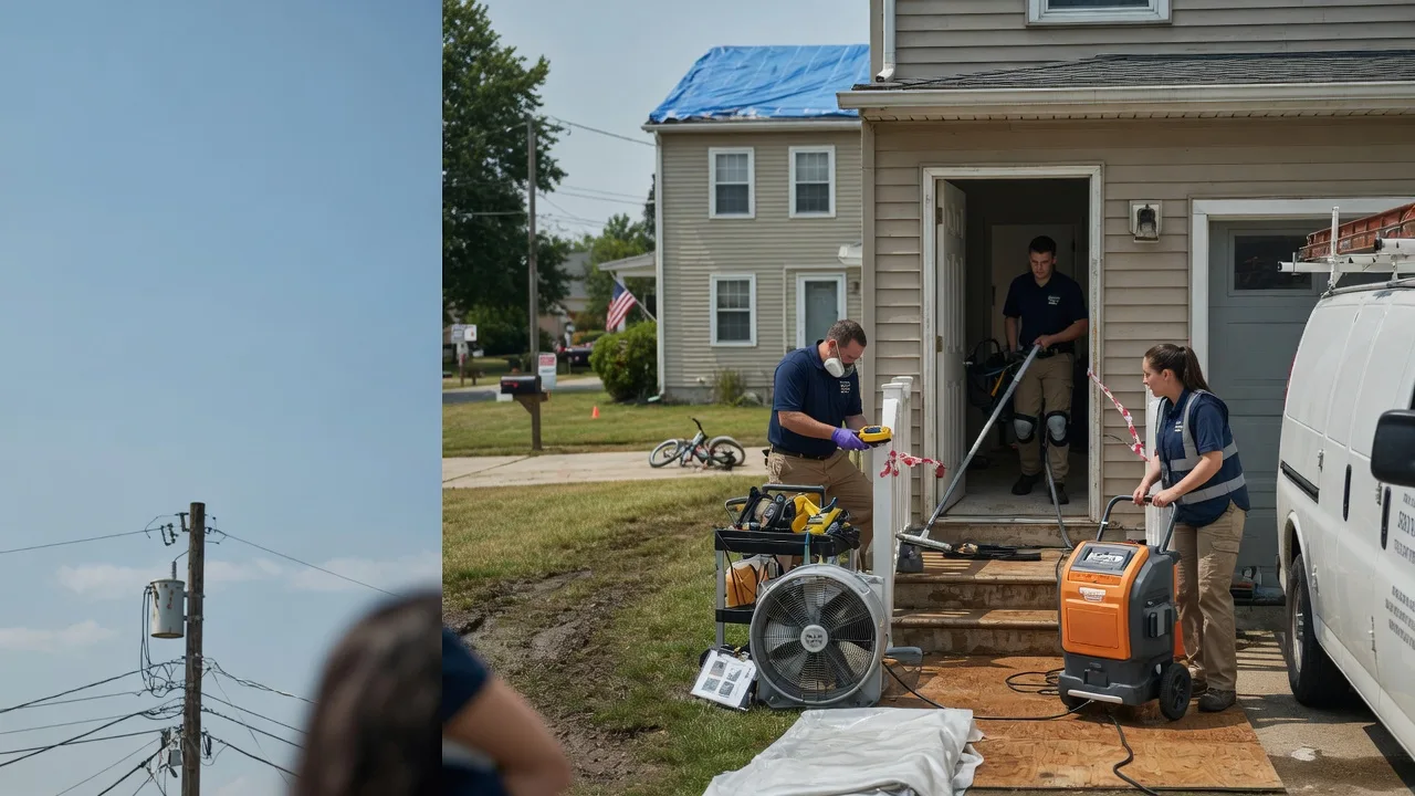Water Damage Repair in South Lebanon, OH near me